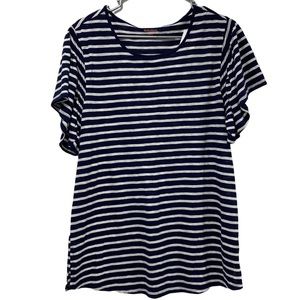 Motherhood Maternity‎ Striped Tee Top - size Medium NWT